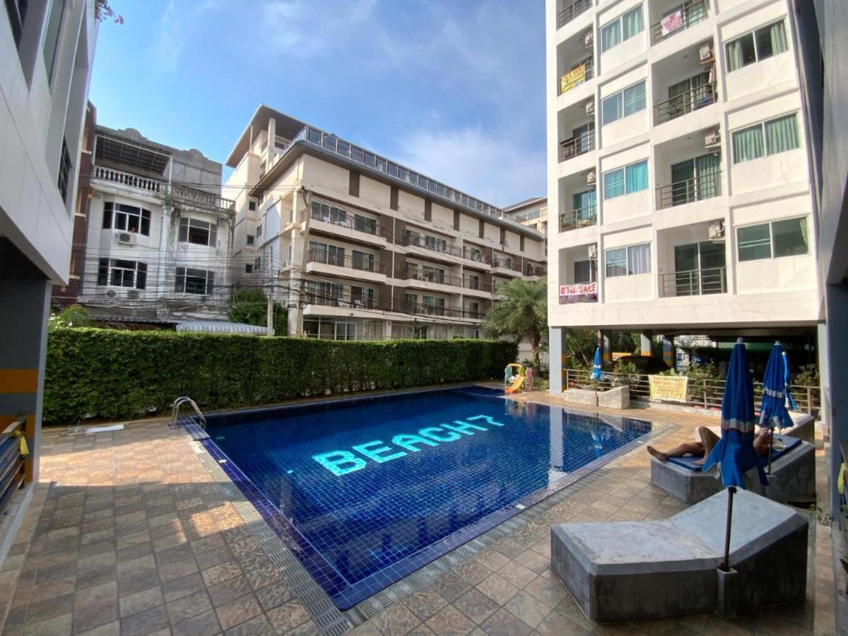 Beach 7 Condo Studio 012 Jomtien Beach Exterior photo